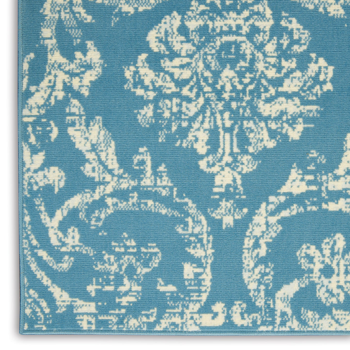 Nourison Jubilant 5'3" x 7'3" Blue Vintage Indoor Rug