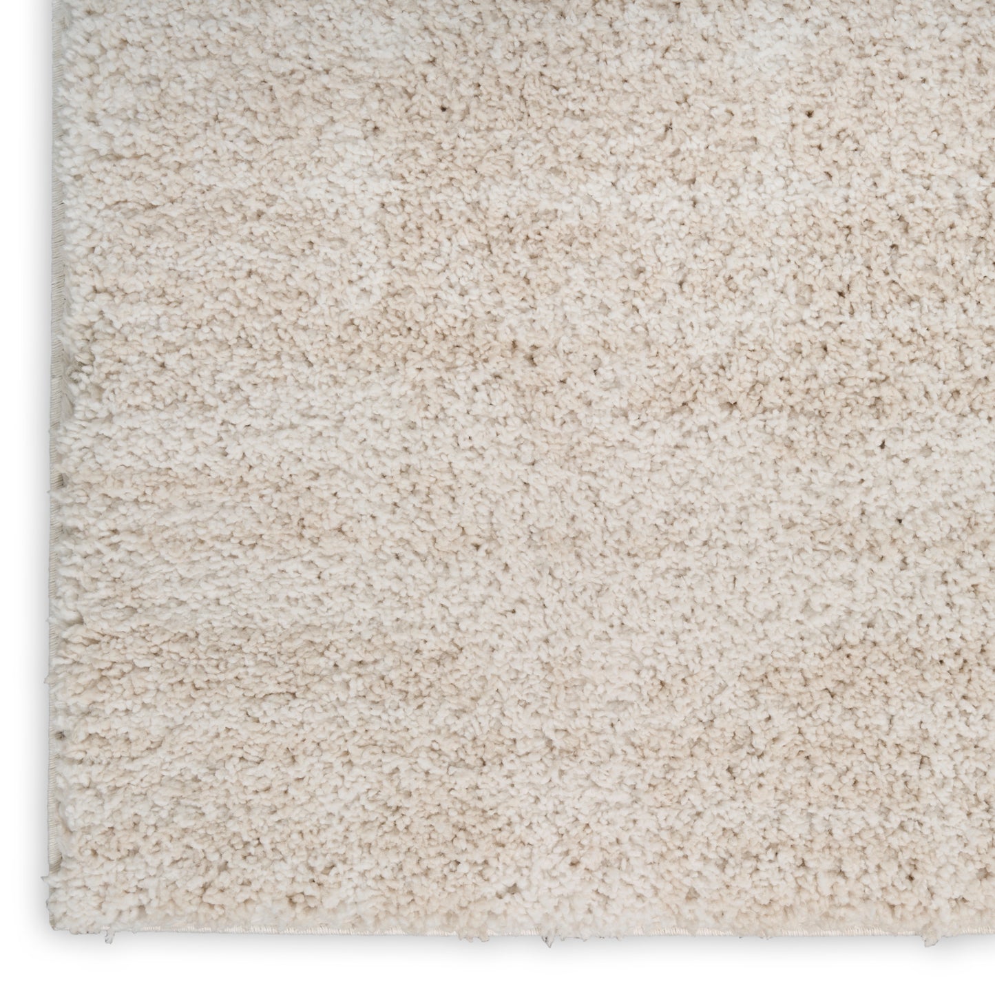 Nourison Modern Shag 3'11" x 5'11" Ivory Beige Modern Indoor Rug