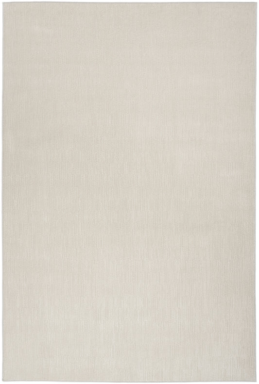 Calvin Klein Captivating 7'10" x 9'10" Ivory Grey Modern Indoor Rug