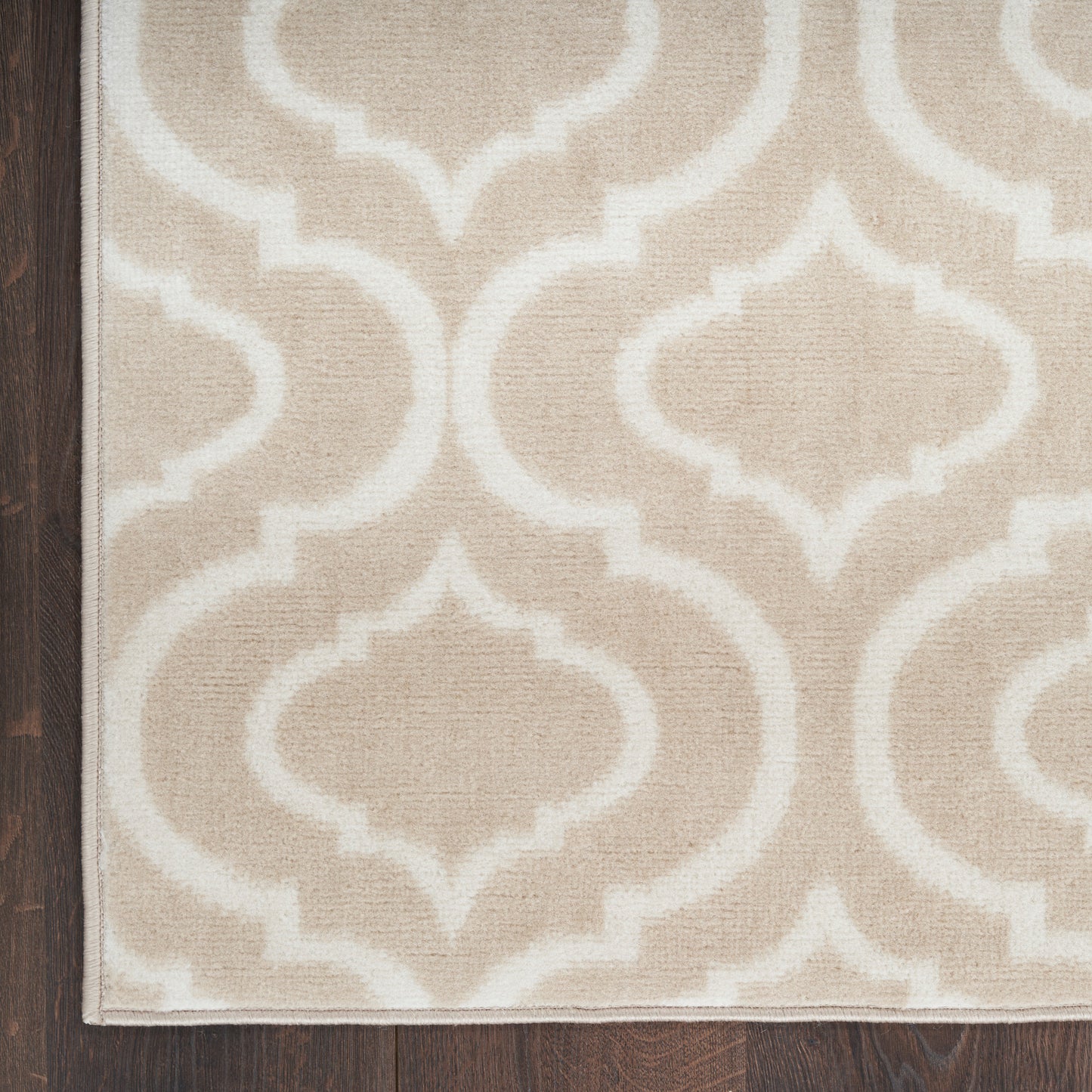 Nourison Jubilant 5'3" x 7'3" Beige Contemporary Indoor Rug