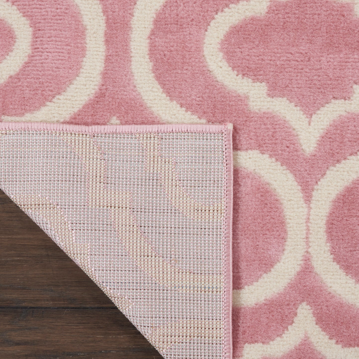 Nourison Jubilant 2' x 4' Pink Contemporary Indoor Rug