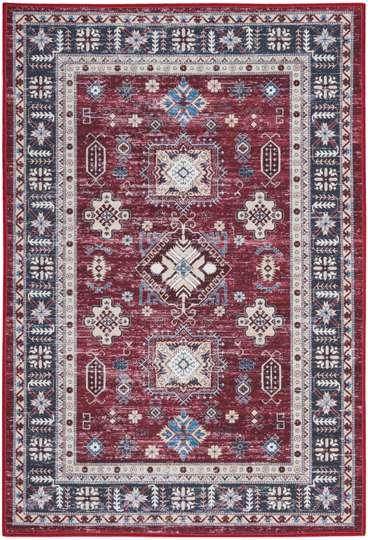 Nourison Fulton 2' x 3' Red Vintage Indoor Rug