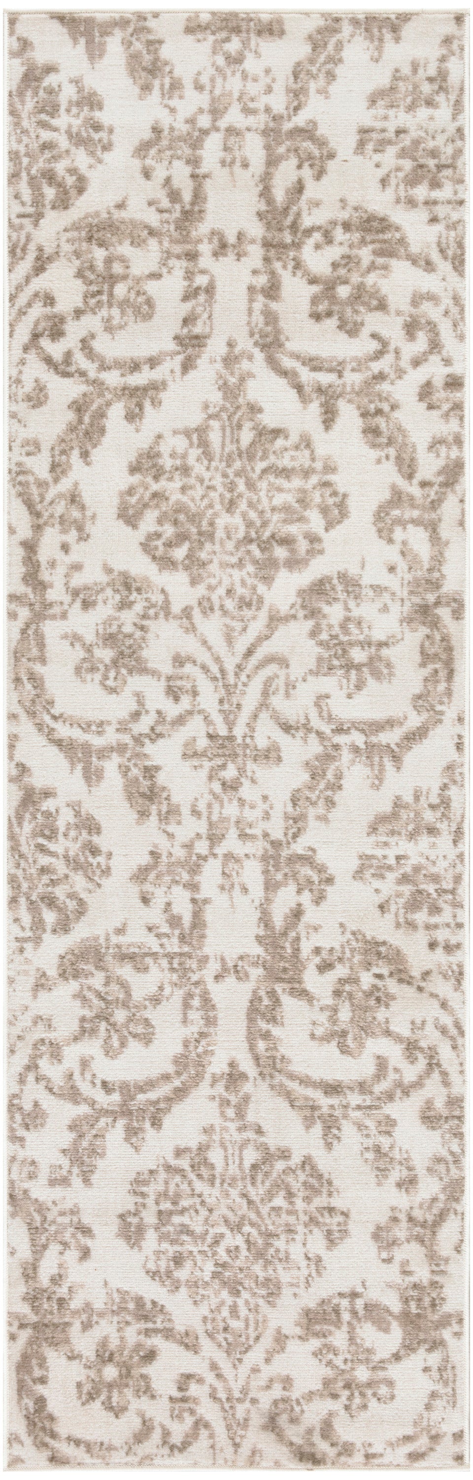 Nourison Jubilant 2'3" x 7'3" Ivory Beige Vintage Indoor Rug