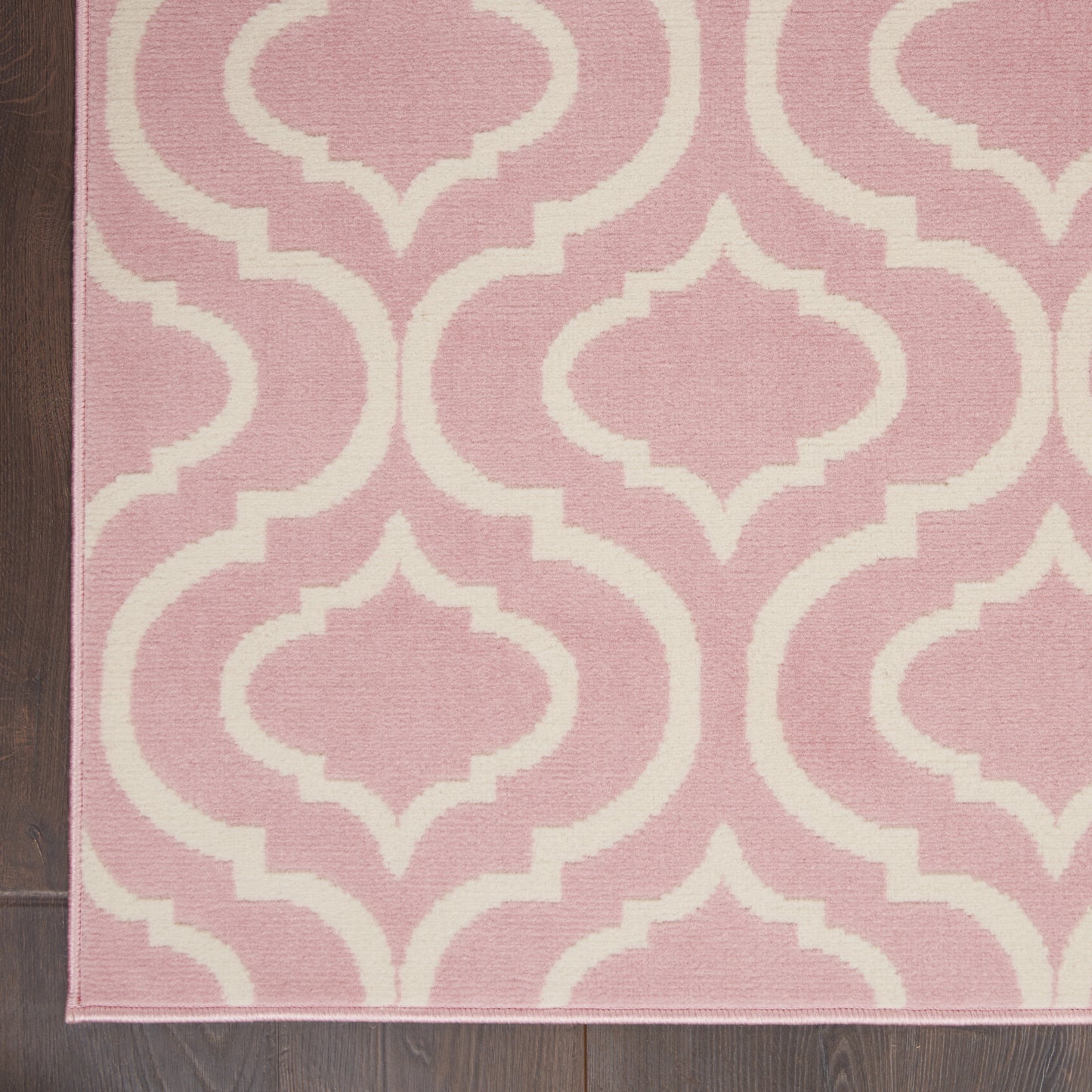 Nourison Jubilant 5'3" x 7'3" Pink Contemporary Indoor Rug