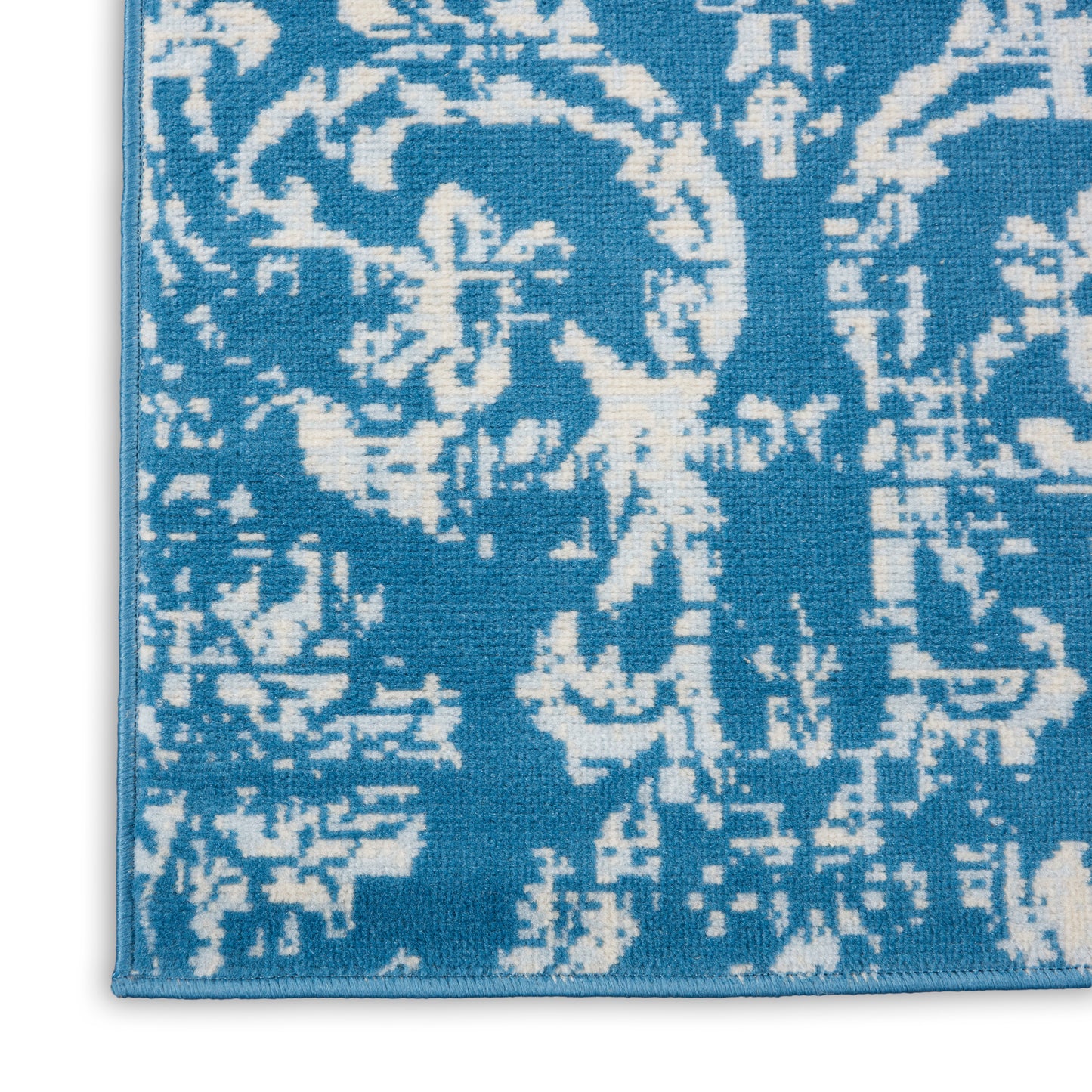 Nourison Jubilant 2' x 4' Blue Vintage Indoor Rug