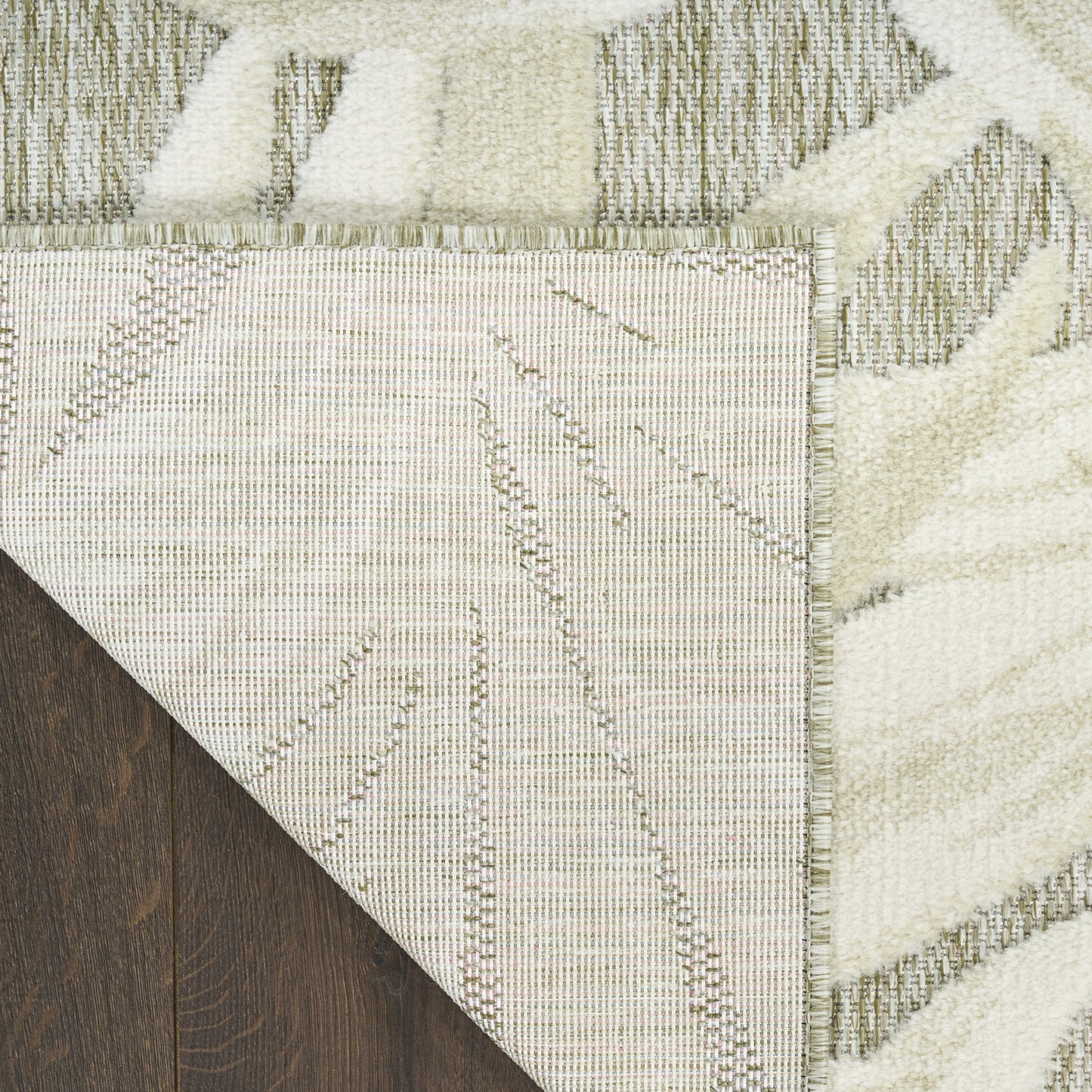 Nourison Aloha 7'10" x 10'6" Ivory Sage Modern Rug