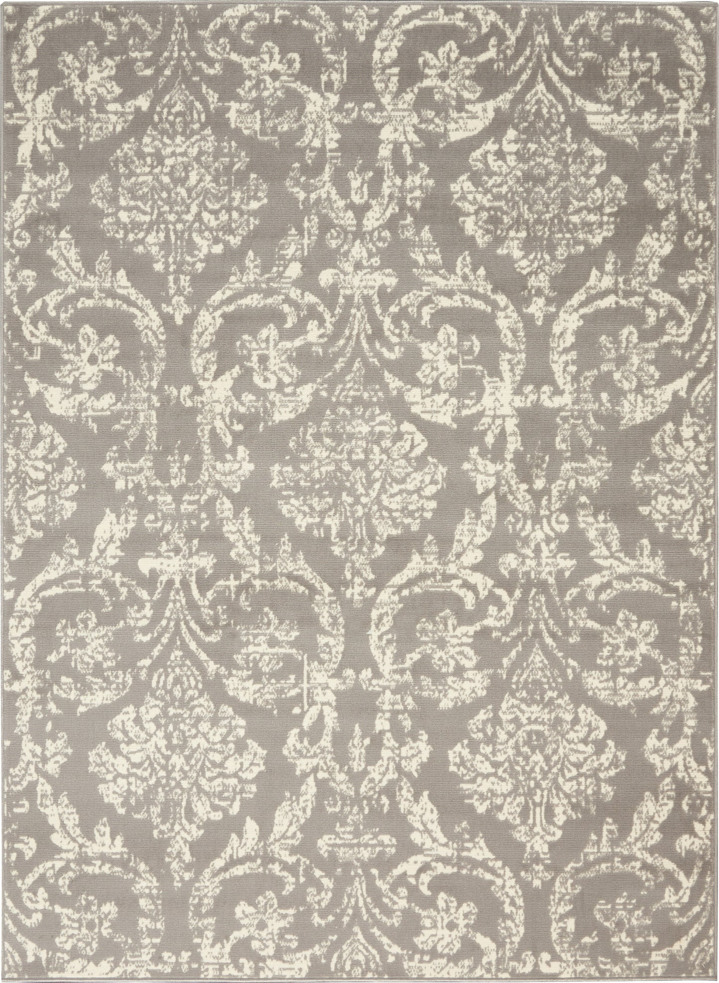 Nourison Jubilant 6' x 9' Grey Vintage Indoor Rug