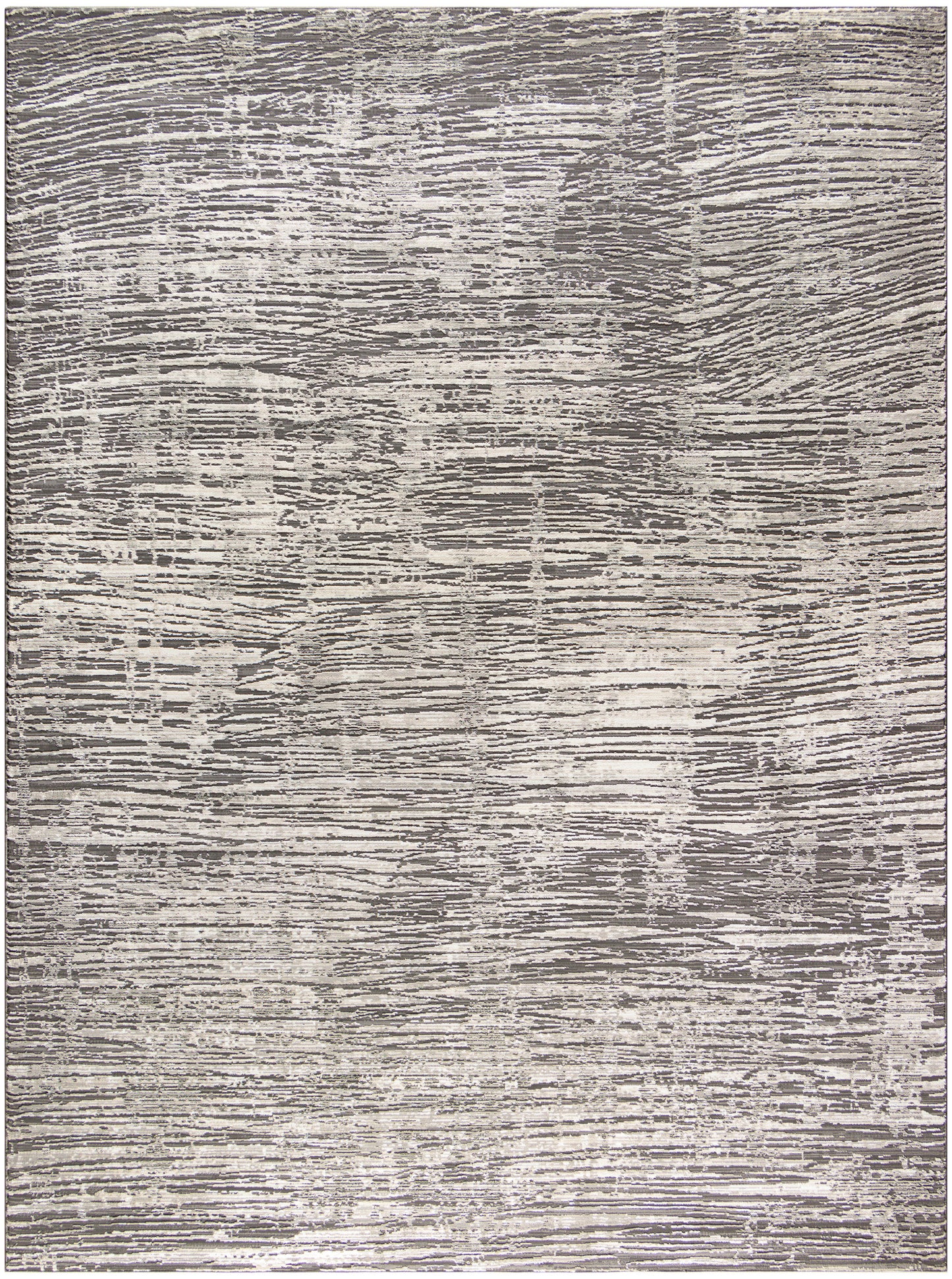 Nourison Sustainable Trends 9' x 12' Ivory Grey Modern Indoor Rug