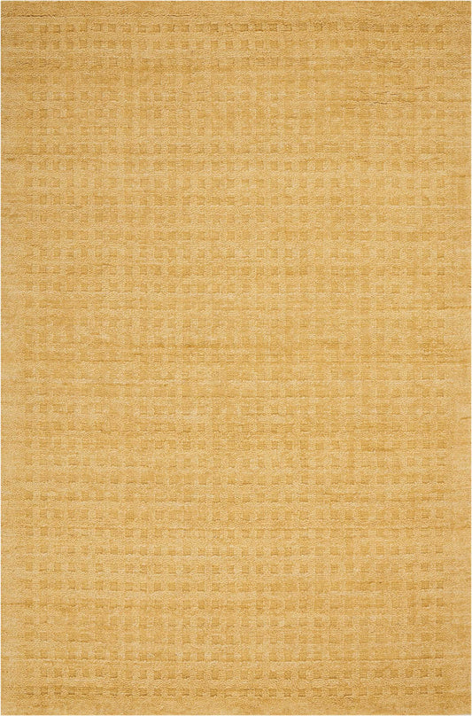 Nourison Marana 6'6" x 9'6" Gold Contemporary Indoor Rug