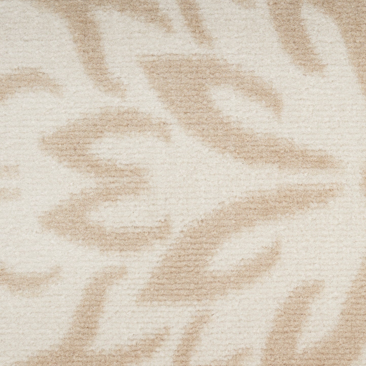 Nourison Jubilant 5'3" x Round Ivory Beige Farmhouse Indoor Rug