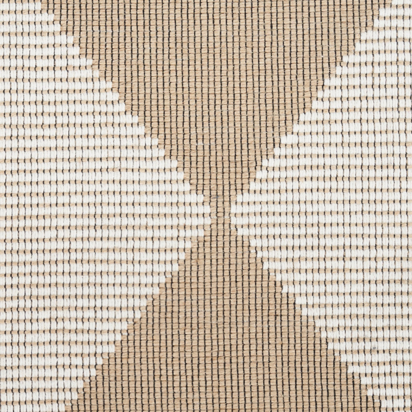 Nourison Washable Modern Jute 5'3" x 7'3" Natural Ivory Modern Indoor Rug