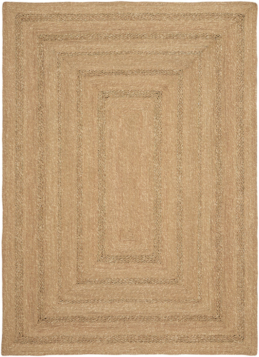 Nourison Natural Seagrass 4' x 6' Natural Outdoor Rug