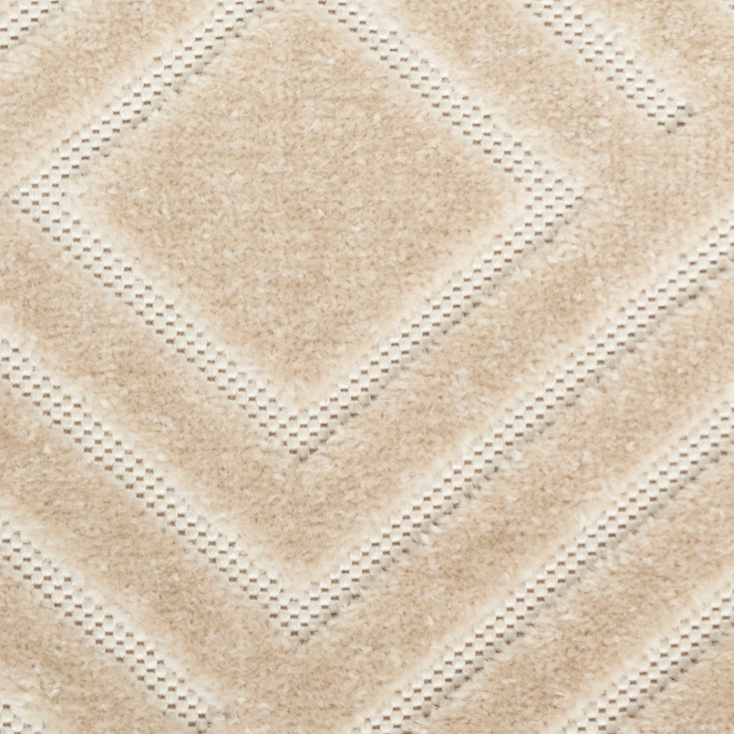 Nourison Care Free 9'2" x 12' Beige Modern Indoor Rug