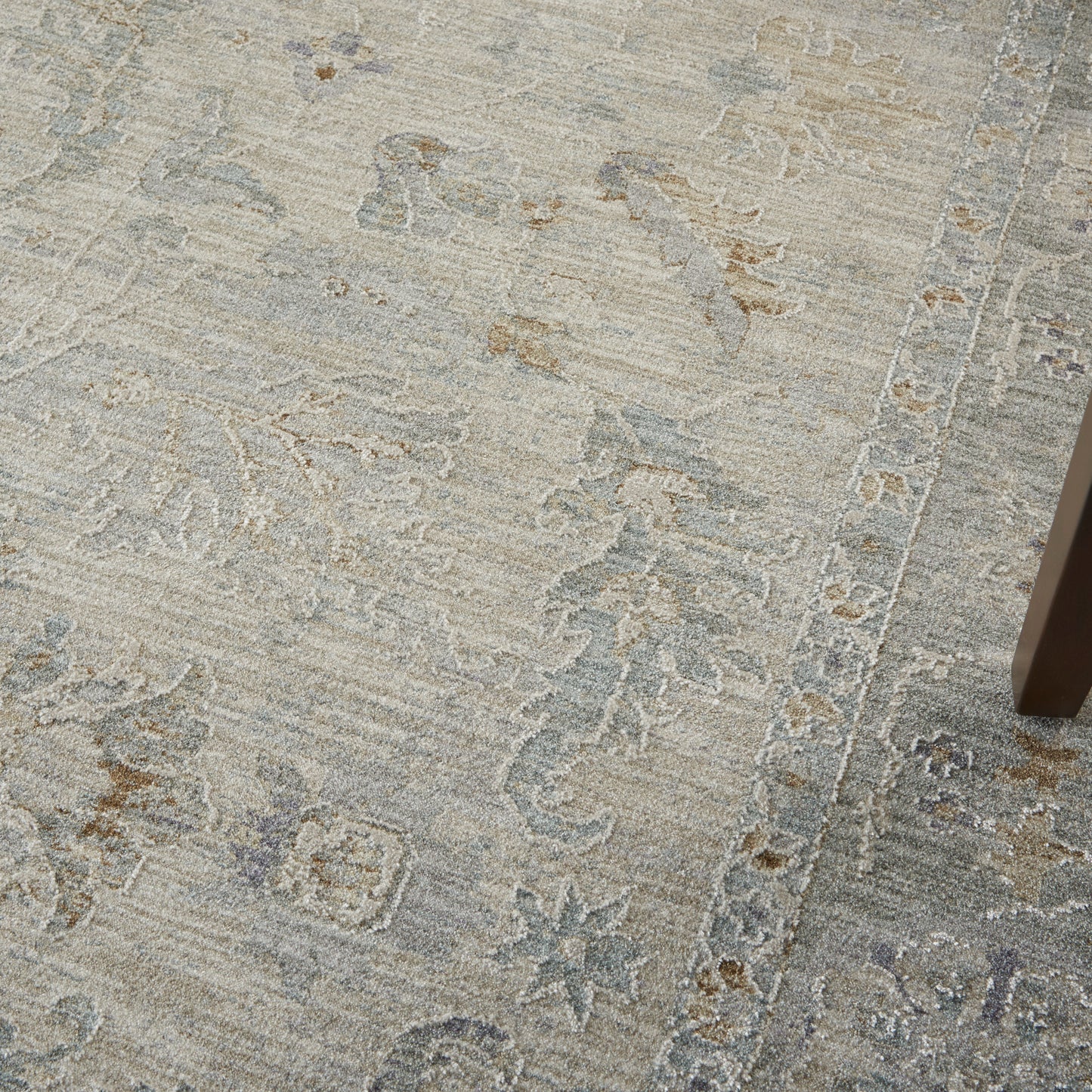 Nourison Infinite 9'3" x 12'7" Lt Grey Vintage Indoor Rug