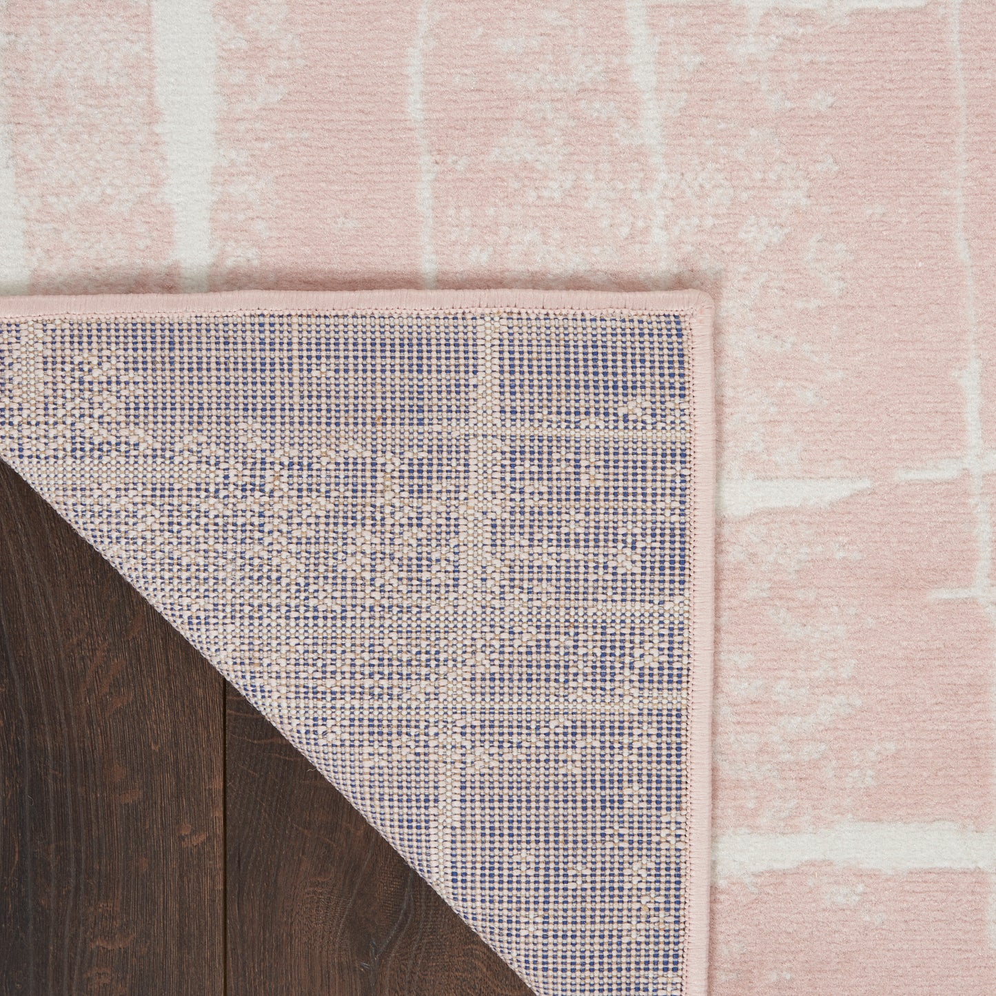 Nourison Whimsicle 8' x 10' Pink Ivory Modern Indoor Rug