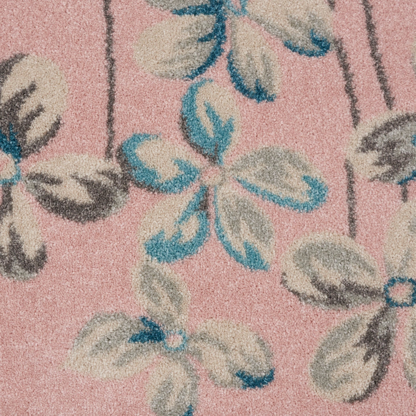 Nourison Tranquil 8' x 10' Pink Contemporary Indoor Rug