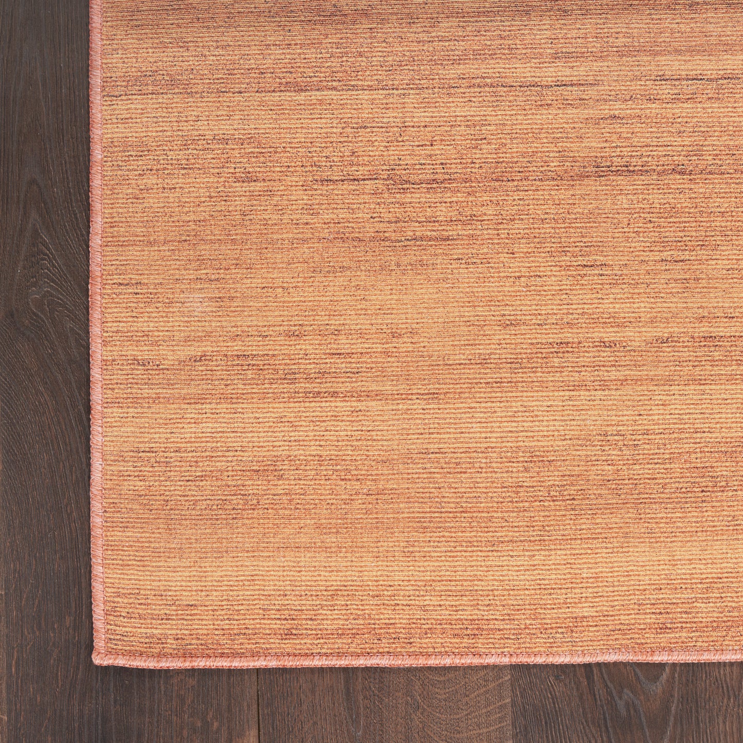 Nourison Washable Essentials 5'3" x 7'3" Copper Modern Indoor Rug