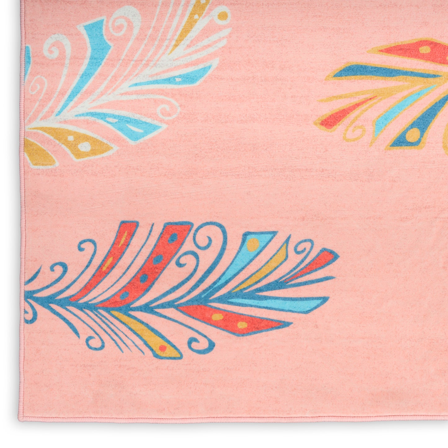 Nourison Imagination 5' x 7' Pink Multicolor Kids Indoor Rug