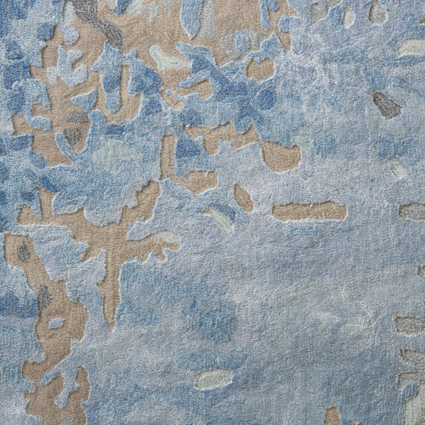 Nourison Prismatic 7'9" x 9'9" Denim Modern Indoor Rug