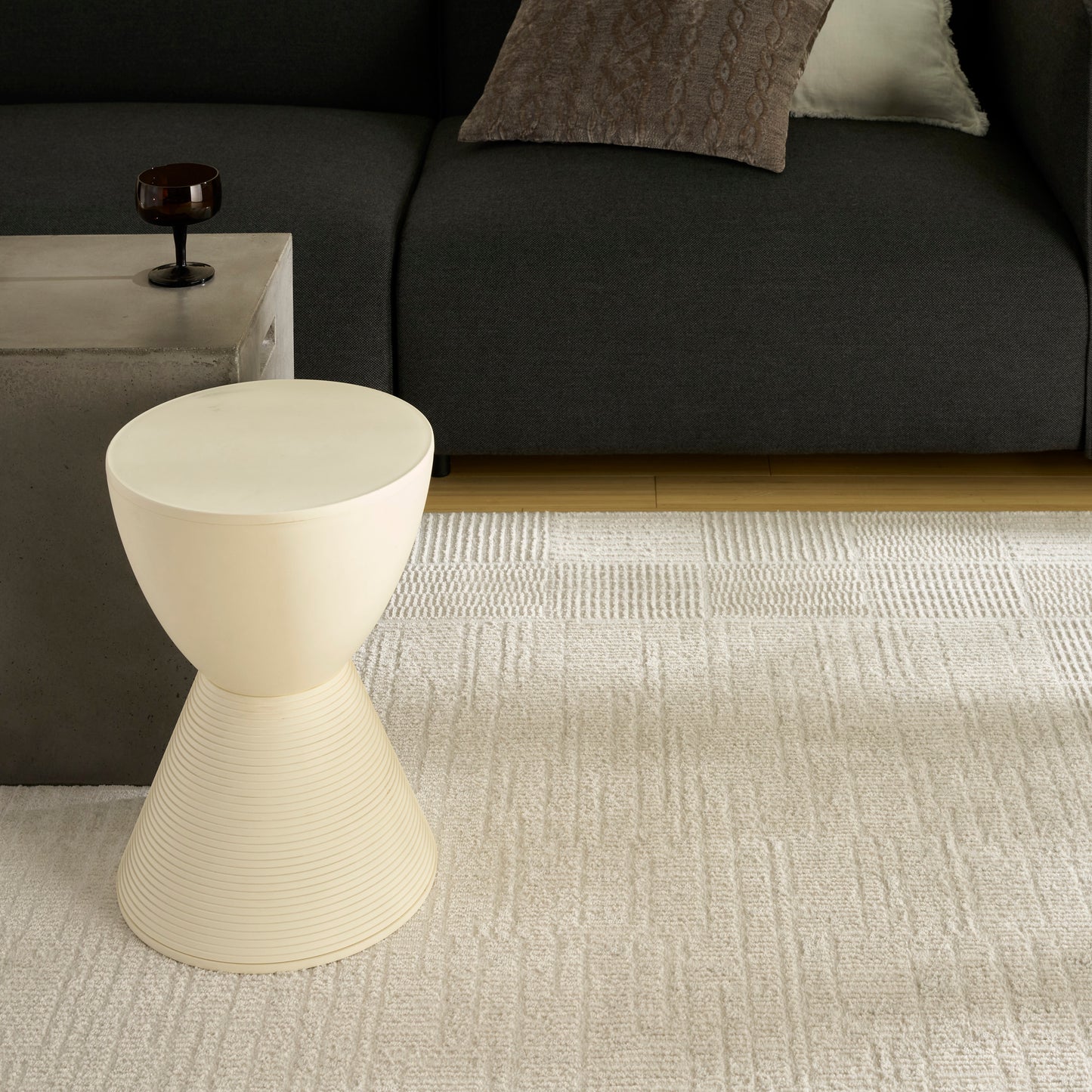 Nourison Nordic 8' x 10' Ivory Modern Indoor Rug