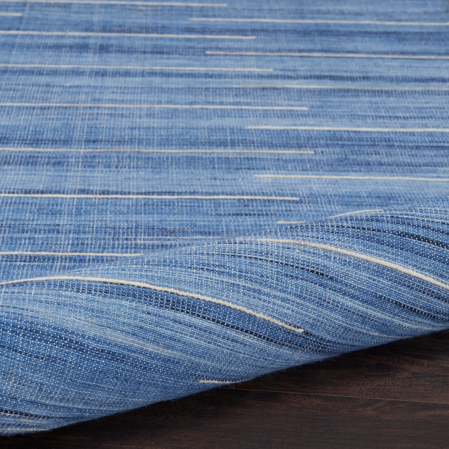 Nourison Interweave 2' x 3' Denim Modern Indoor Rug