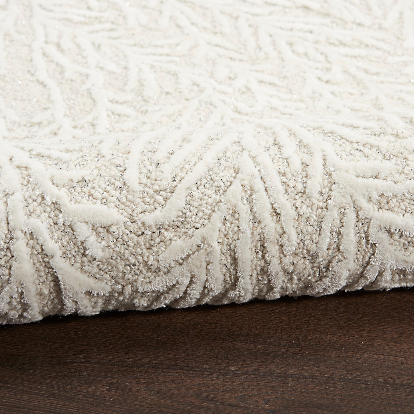 Michael Amini Ma30 Star 9'9" x 13'9" Ivory Modern Indoor Rug