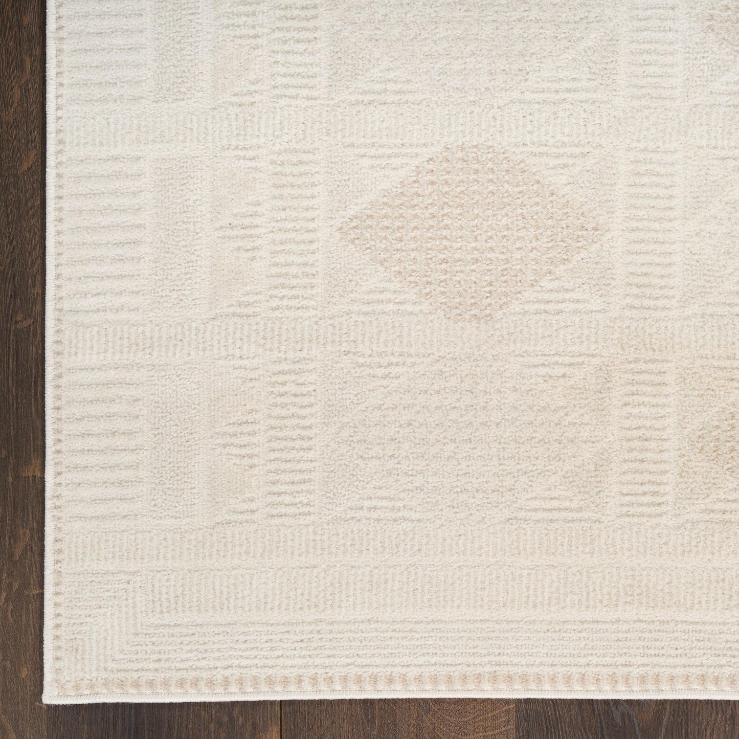 Nourison Nordic 4' x 6' Ivory Beige Modern Indoor Rug