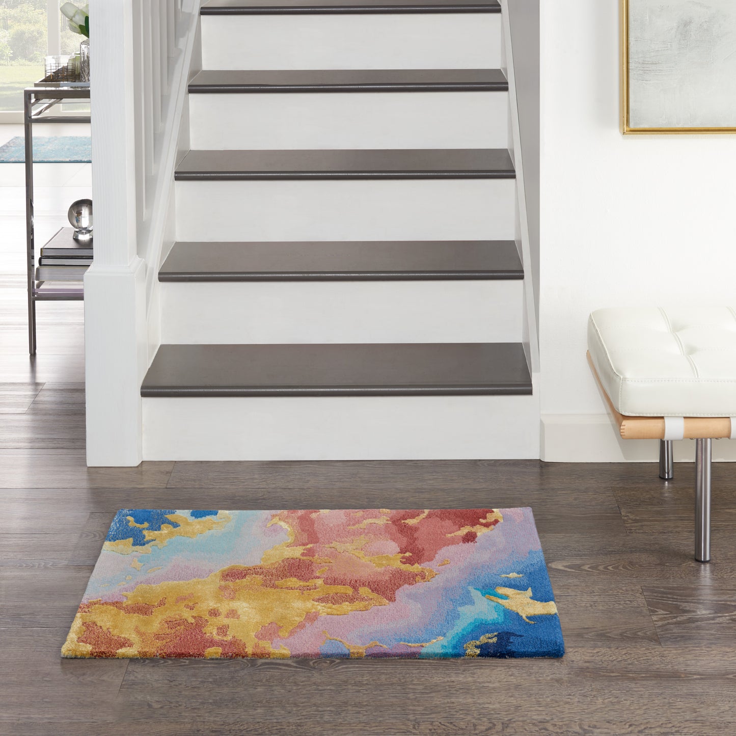 Nourison Prismatic 2' x 3' Multicolor Contemporary Indoor Rug