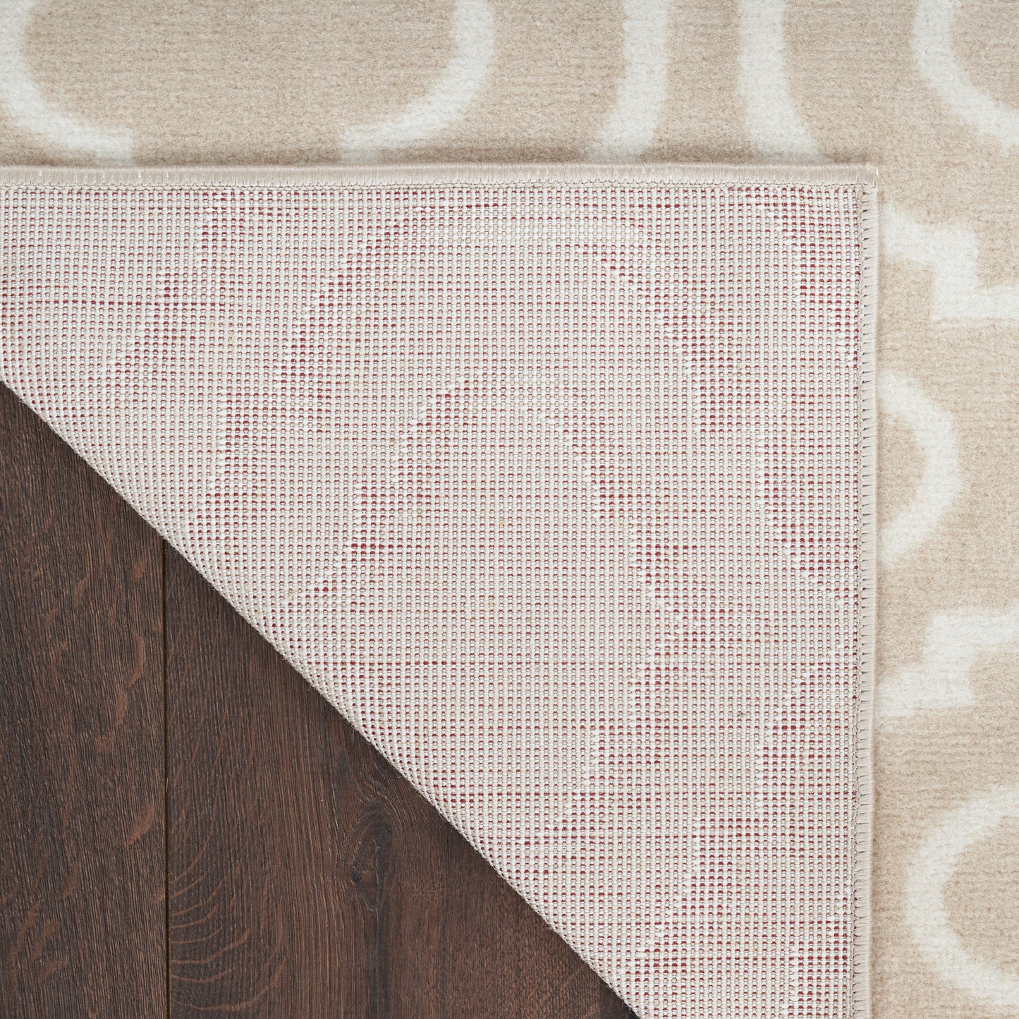 Nourison Jubilant 5'3" x 7'3" Beige Contemporary Indoor Rug