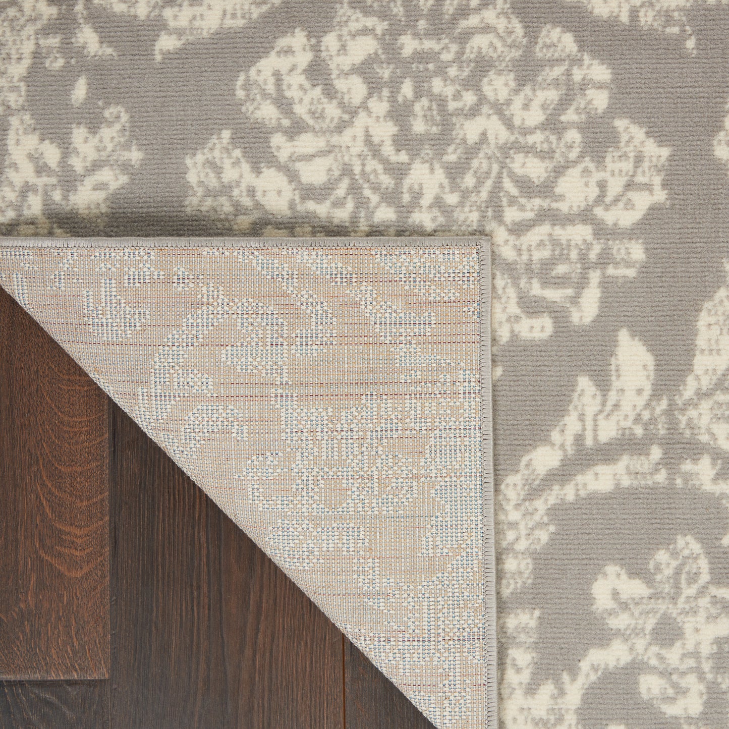 Nourison Jubilant 5'3" x 7'3" Grey Vintage Indoor Rug