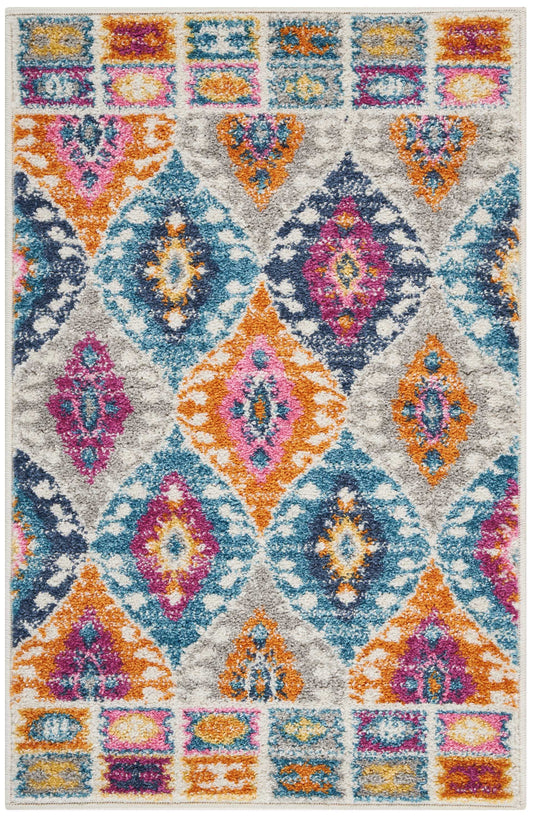 Nourison Passion 1'10" x 2'10" Multicolor Bohemian Indoor Rug