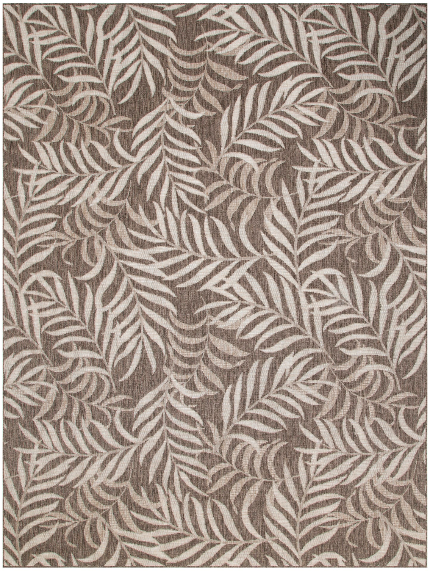 Nourison Garden Oasis 10' x 14' Mocha Tropical Rug