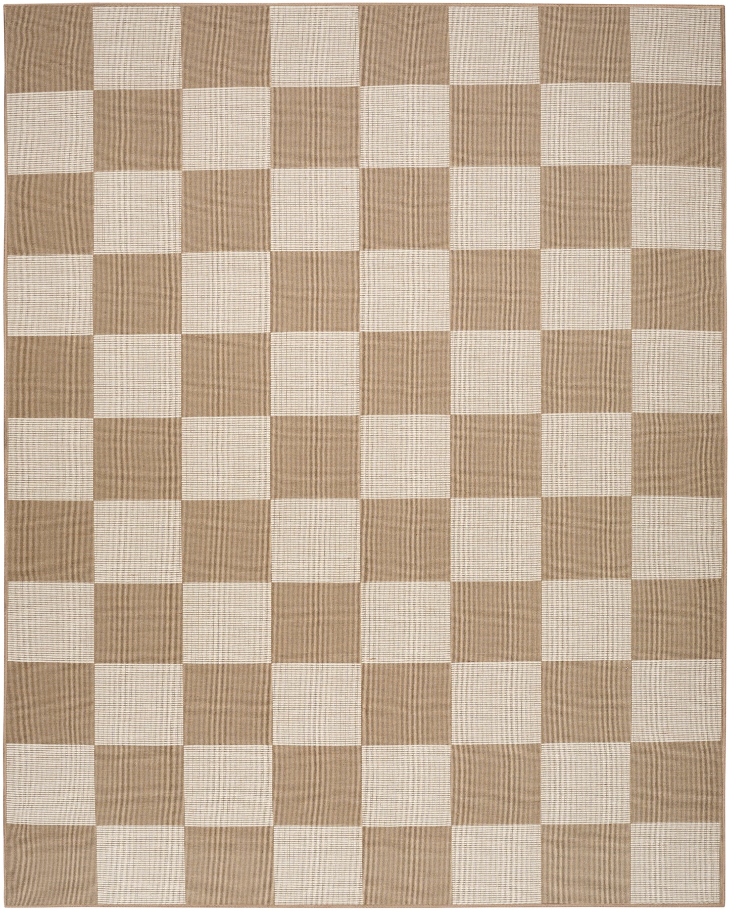 Nourison Washable Modern Jute 7'10" x 9'10" Natural Ivory Modern Indoor Rug