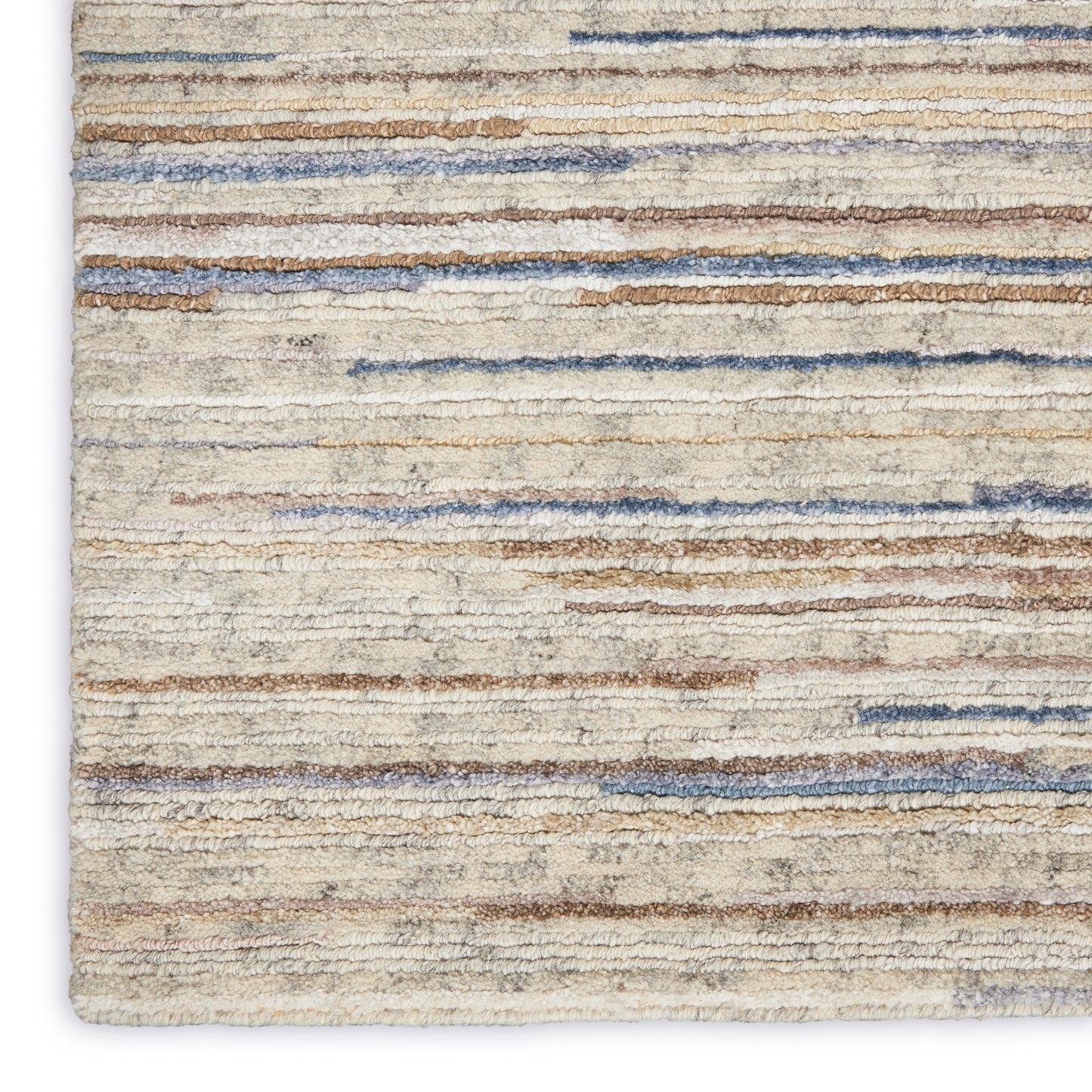 Nourison Plateau 9'9" x 13'9" Ivory Modern Indoor Rug