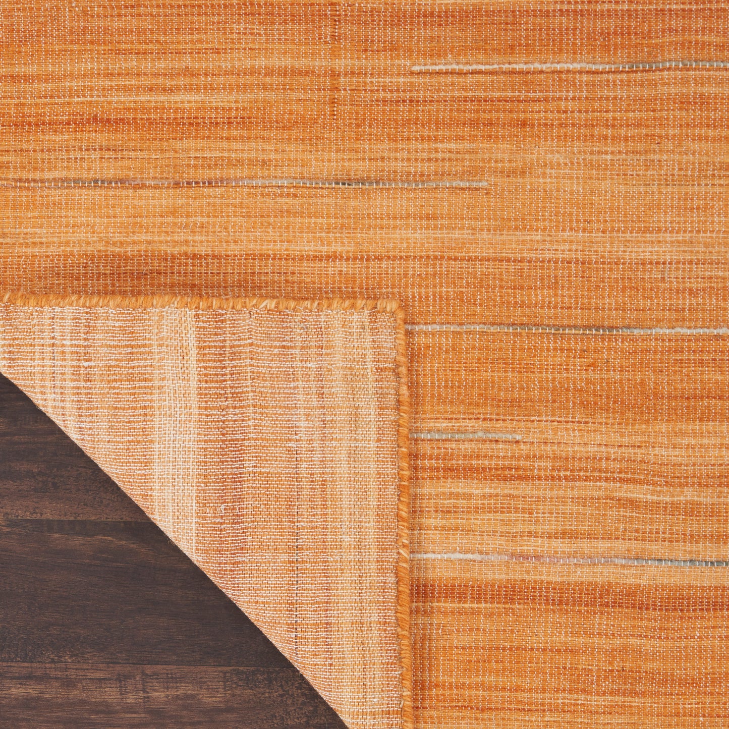 Nourison Interweave 9' x 12' Orange Modern Indoor Rug
