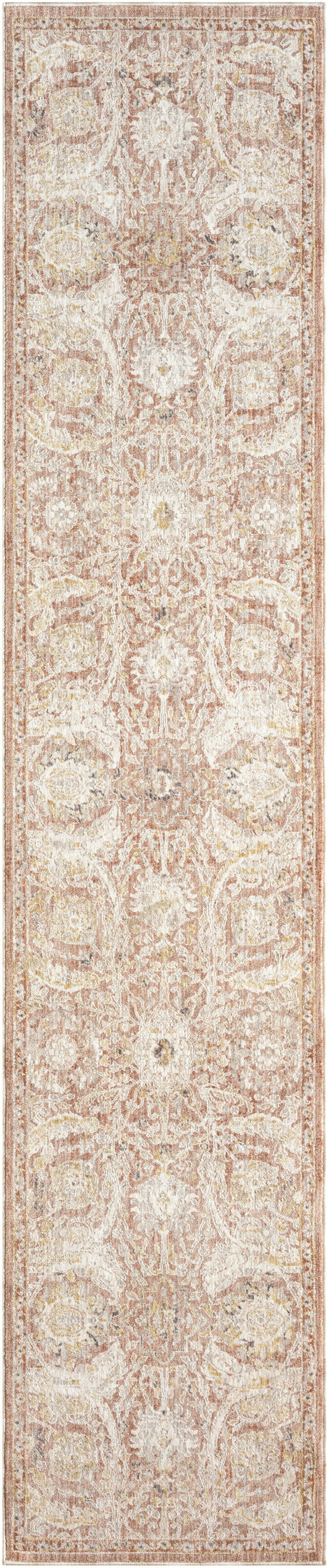 Nourison Antique Fusion 2'2" x 10' Brick Vintage Indoor Rug