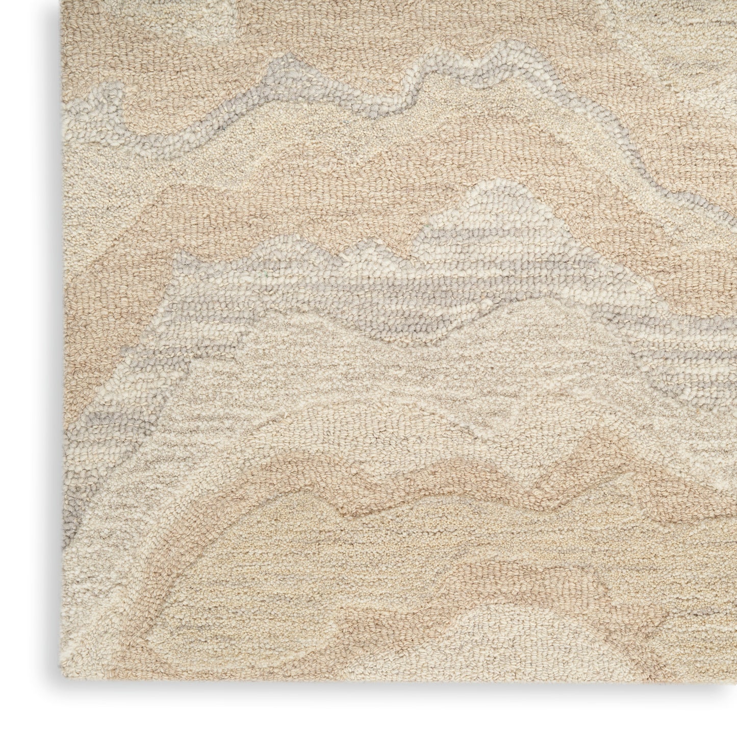 Nourison Graceful 8'6" x 11'6" Beige Modern Indoor Rug