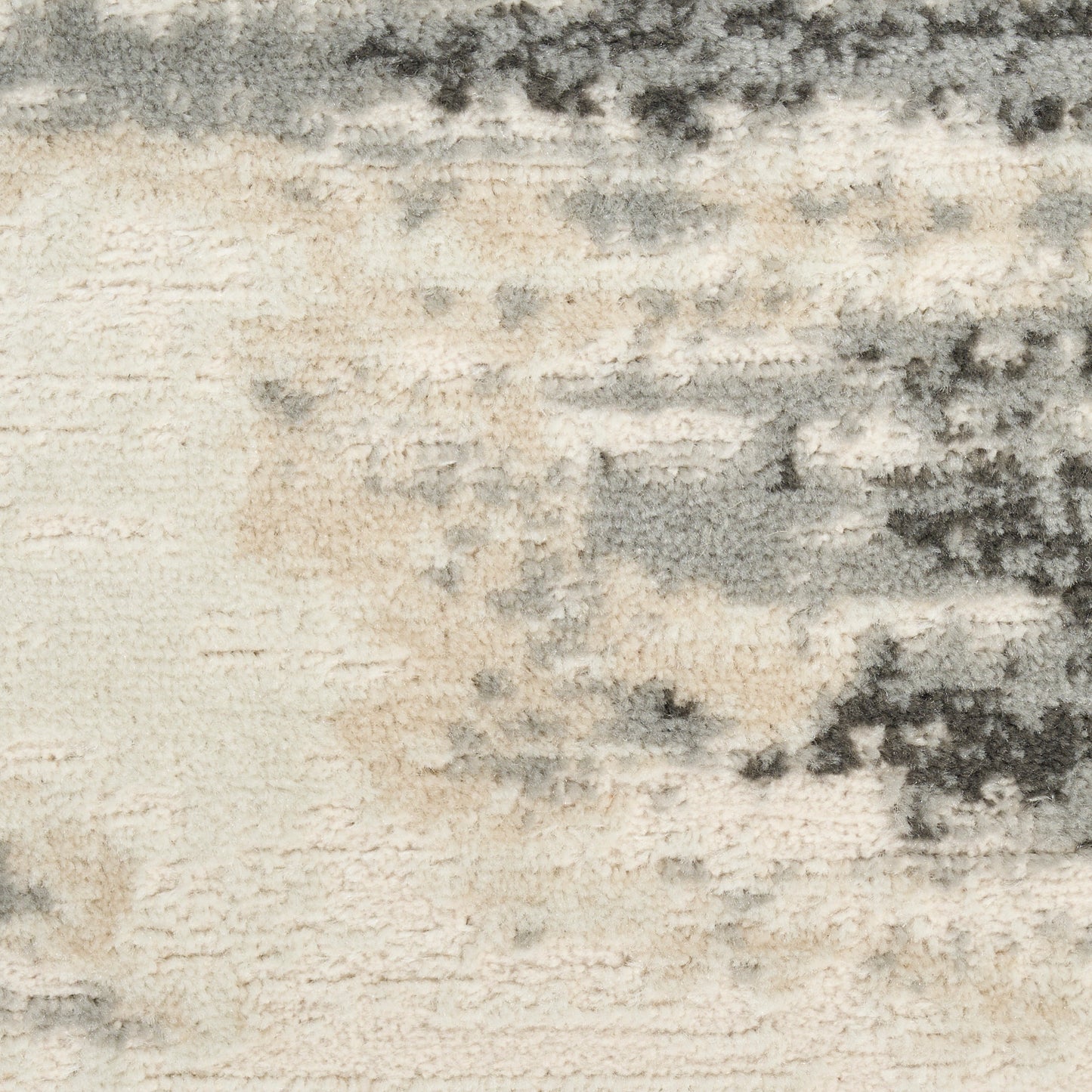 Nourison Serenity Home 6' x 9' Grey Multicolor Modern Indoor Rug