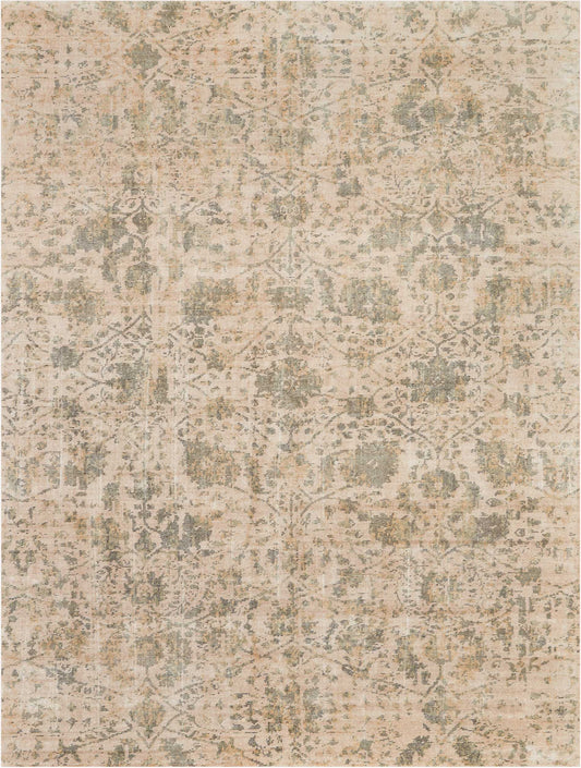 Nourison Lucent 9'9" x 13'9" Pearl Vintage Indoor Rug