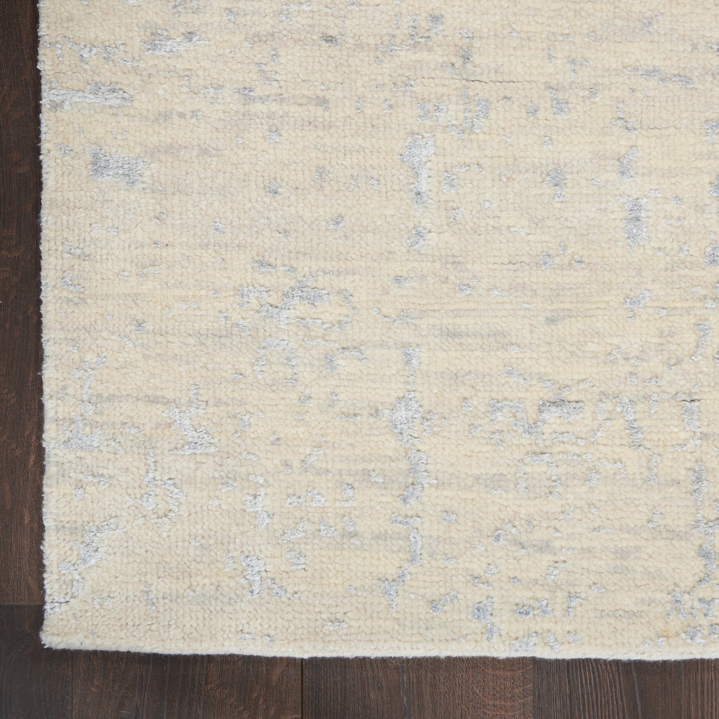 Nourison Luna 2' x 3' Ivory Silver Blue Modern Indoor Rug