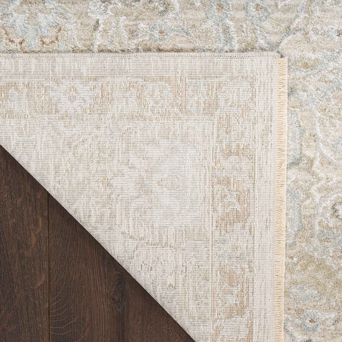 Nourison Envy 9'3" x 12'7" Taupe Vintage Indoor Rug