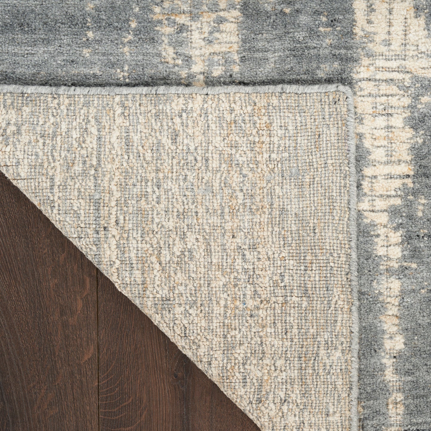 Nourison Harmony 8'6" x 11'6" Slate Beige Modern Indoor Rug