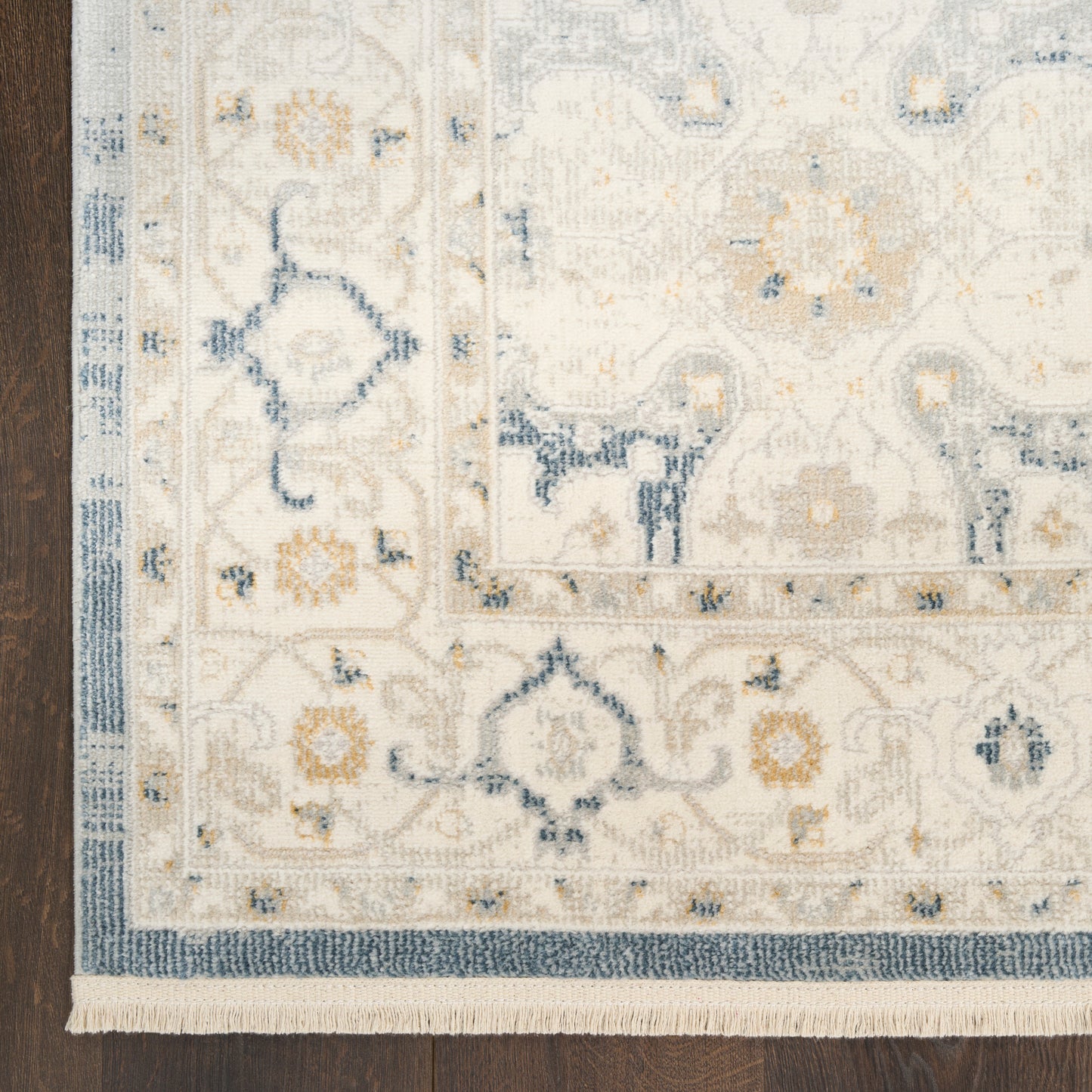 Nourison Pardis 5'3" x 7' Light Blue Vintage Indoor Rug