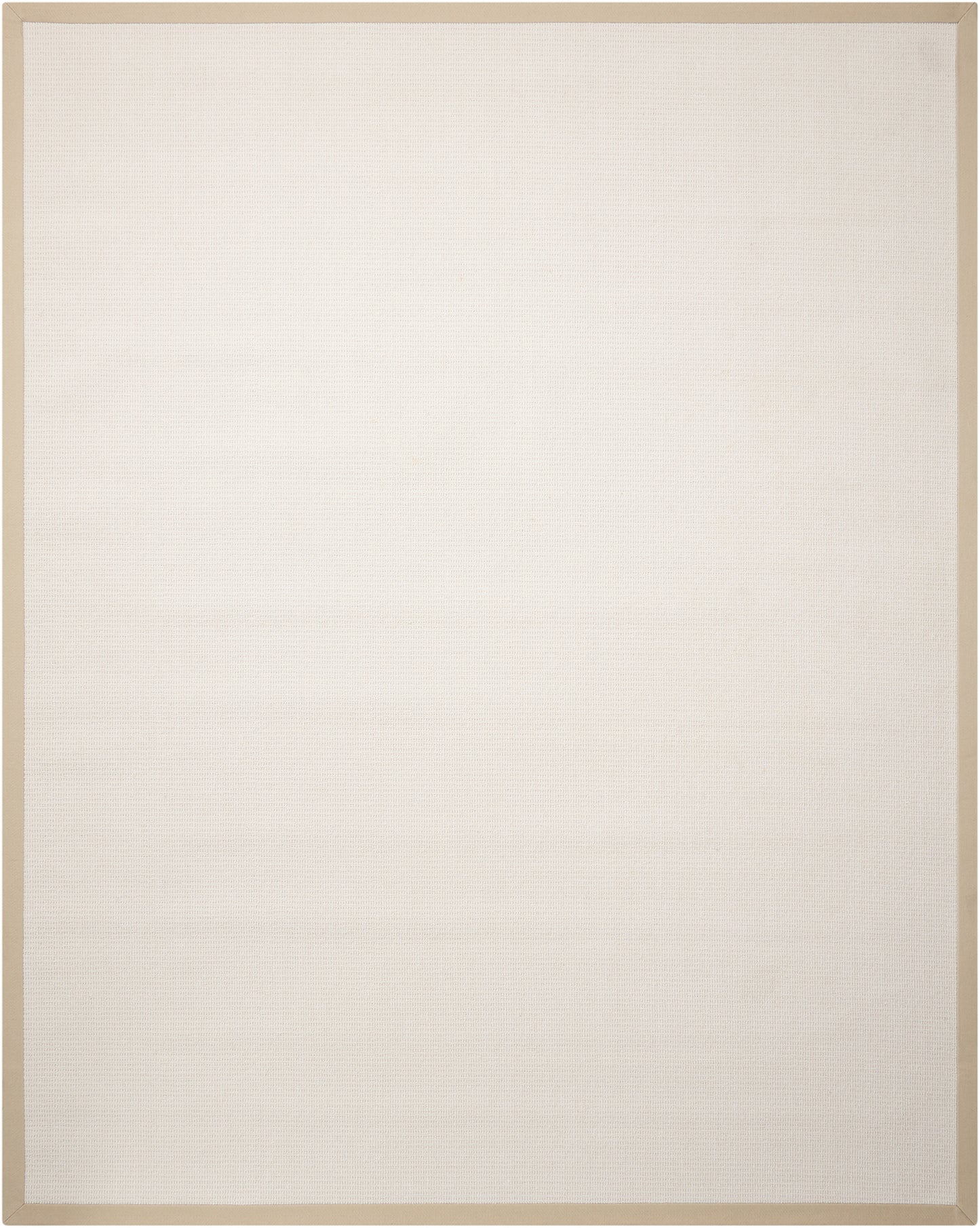 Nourison Sisal Soft 8' x 10' White Farmhouse Indoor Rug