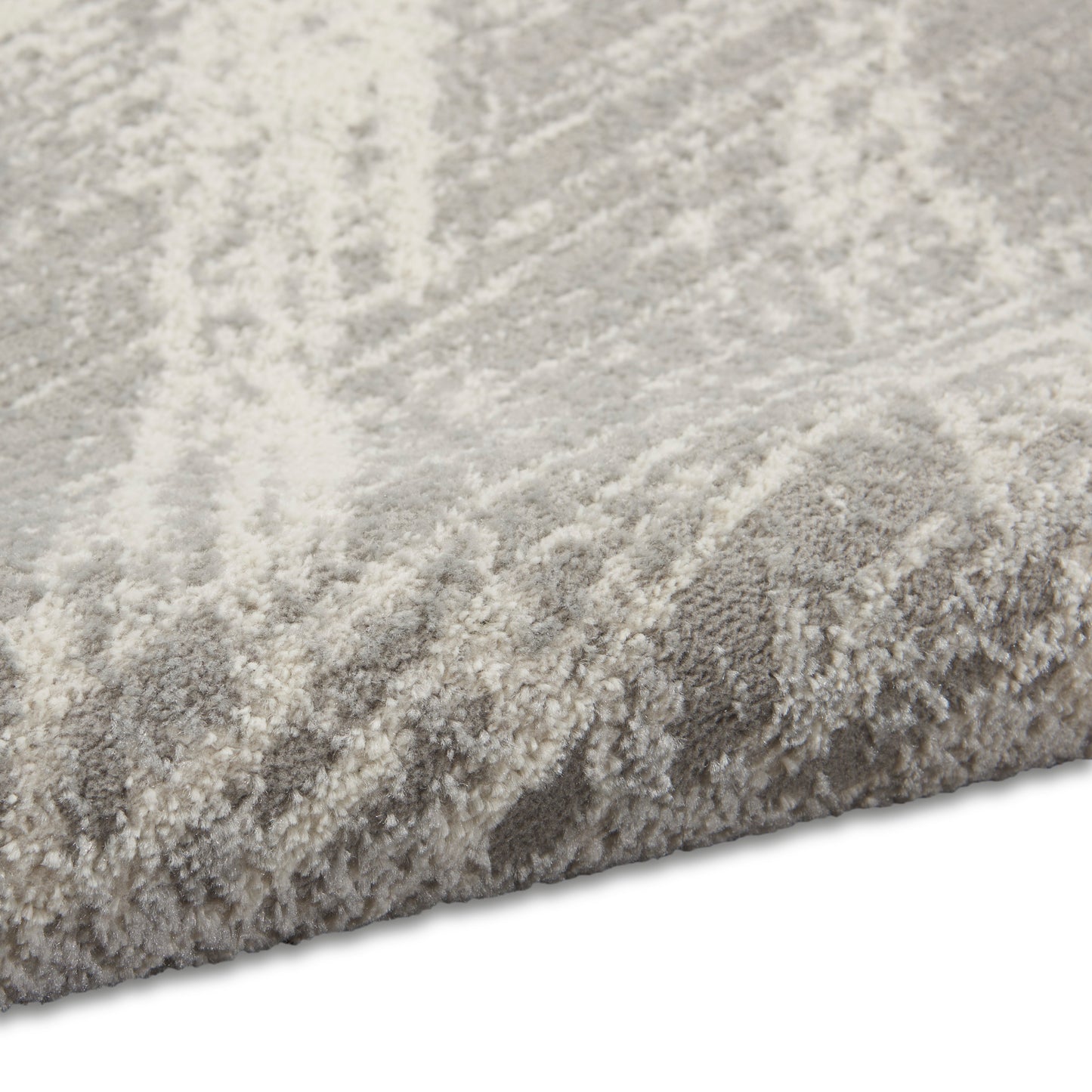 Calvin Klein CK011 Verdant 5'3" x 7'3" Ivory/Grey Modern Indoor Rug