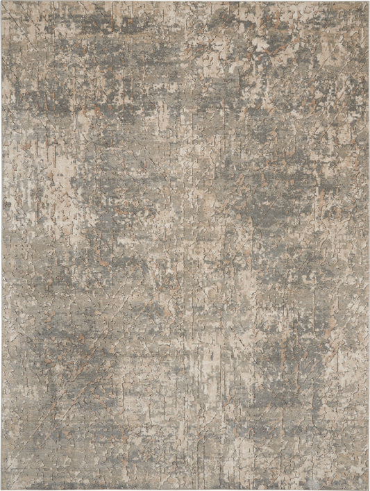 Nourison Quarry 7'10" x 9'10" Beige Grey Modern Indoor Rug