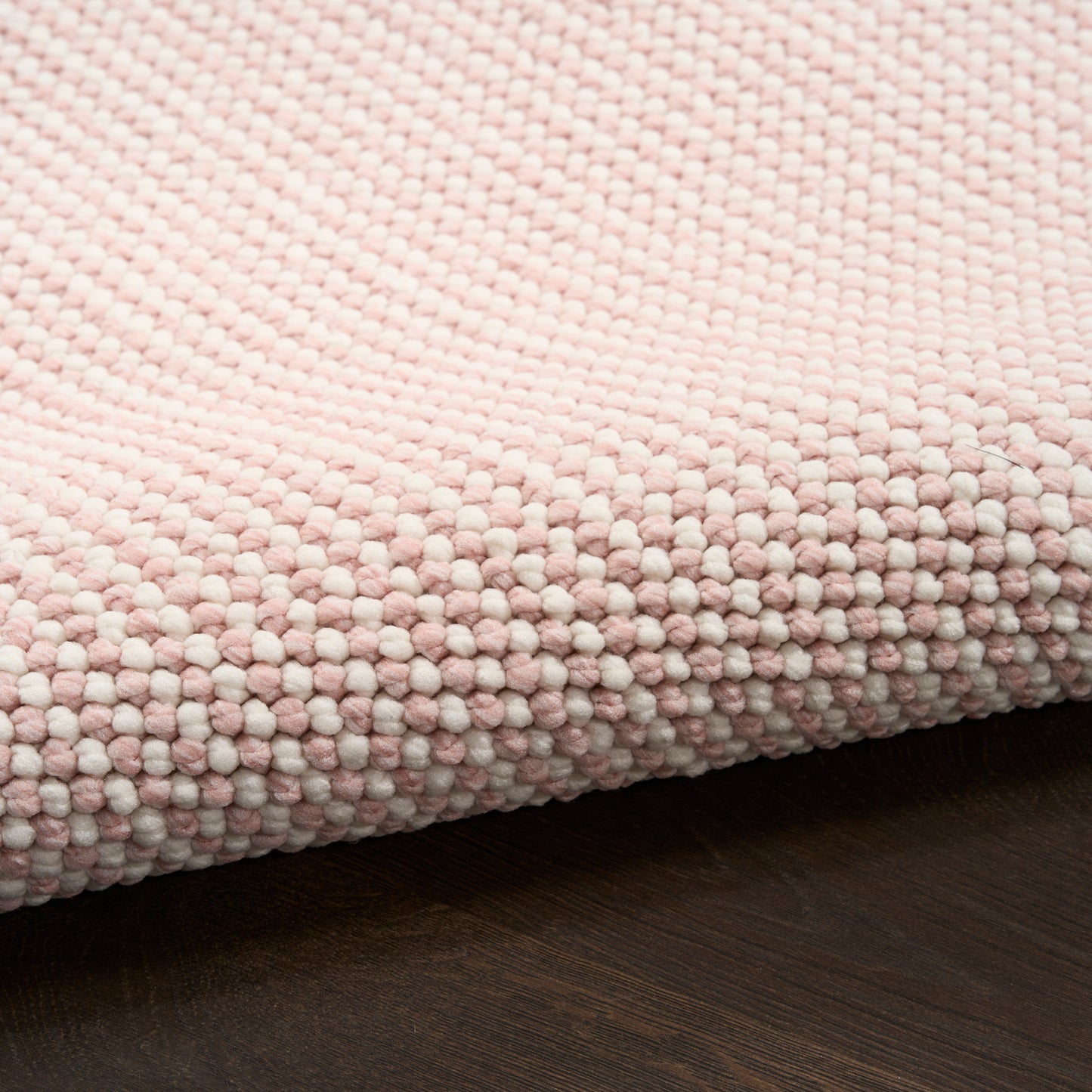 Nourison Natural Texture 7'10" x 9'10" Ivory Rose Farmhouse Indoor Rug