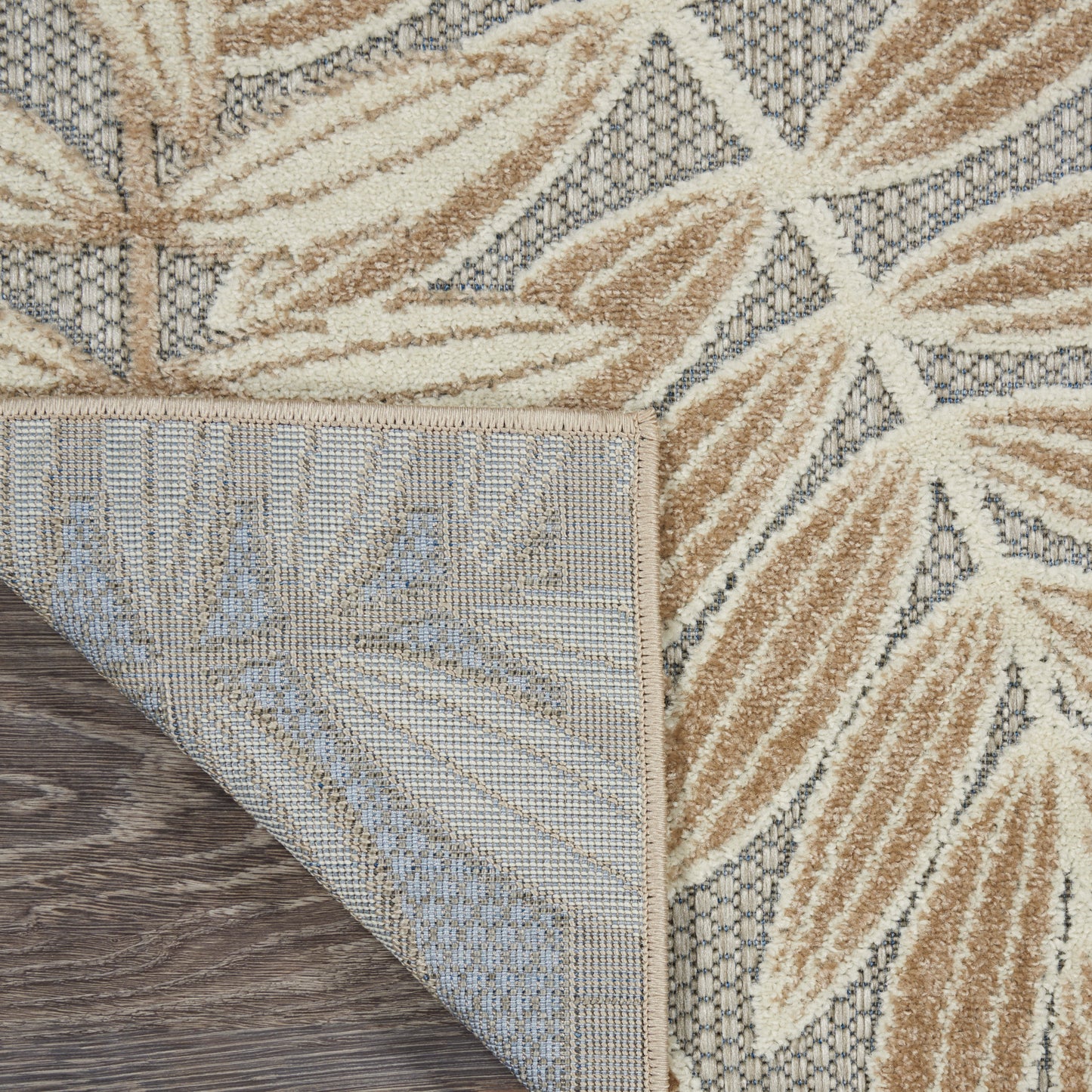 Nourison Aloha 9'6" x 13' Natural Tropical Rug