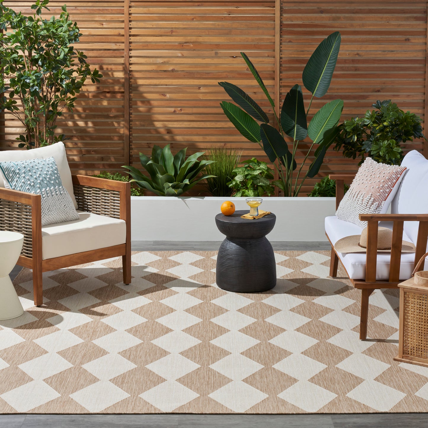 Nourison Positano 8' x 10' Jute Modern Rug