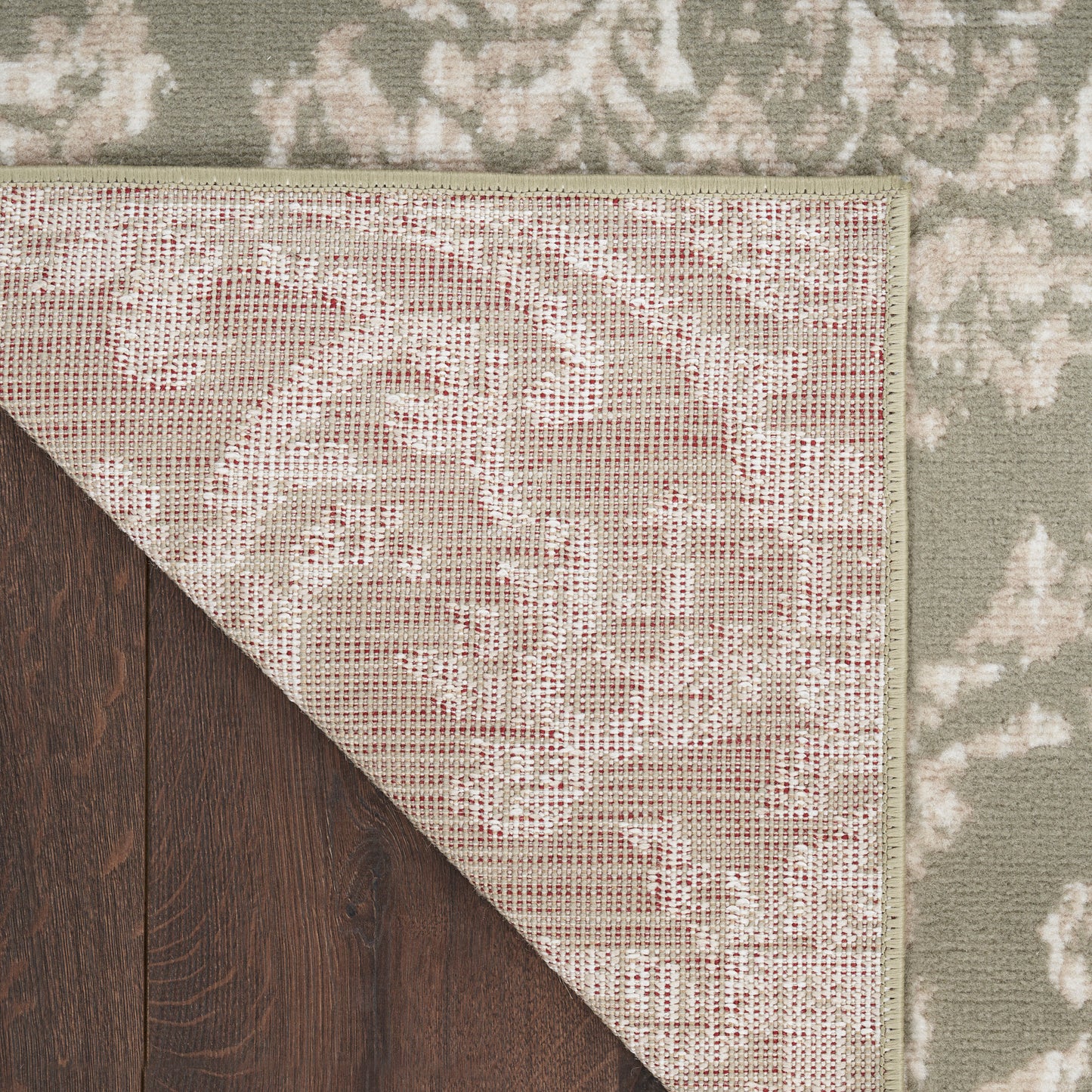 Nourison Jubilant 5'3" x 7'3" Olive Vintage Indoor Rug